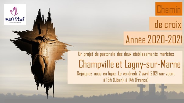 Visuel : CHEMIN DE CROIX  CHAMPVILLE( LIBAN) & SAINT-LAURENT (FRANCE)