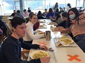 Visuel : Repas solidaire  Saint-Laurent : tre ensemble pour sentraider !