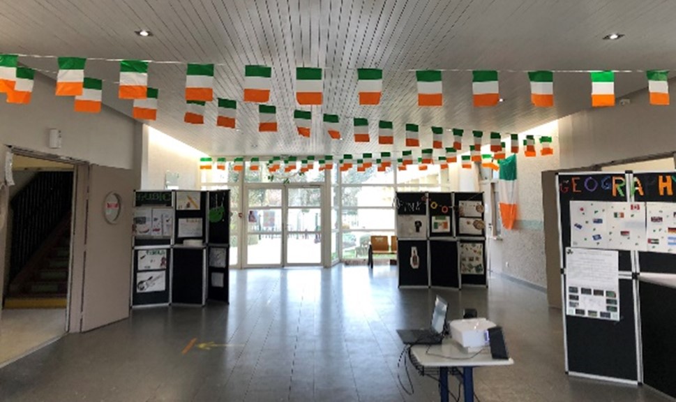 Visuel : Célébrons la Saint Patrick tous ensemble au Collège