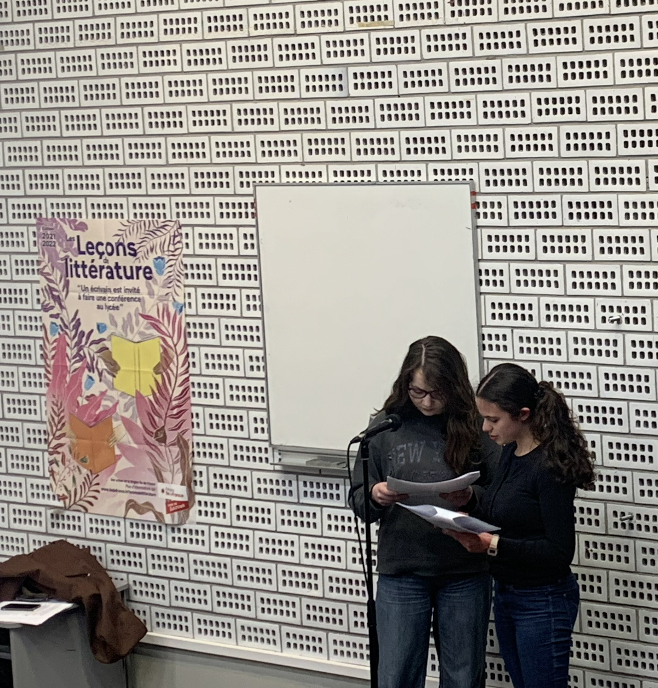 Visuel : Les Hauts de Hurlevent � voix haute