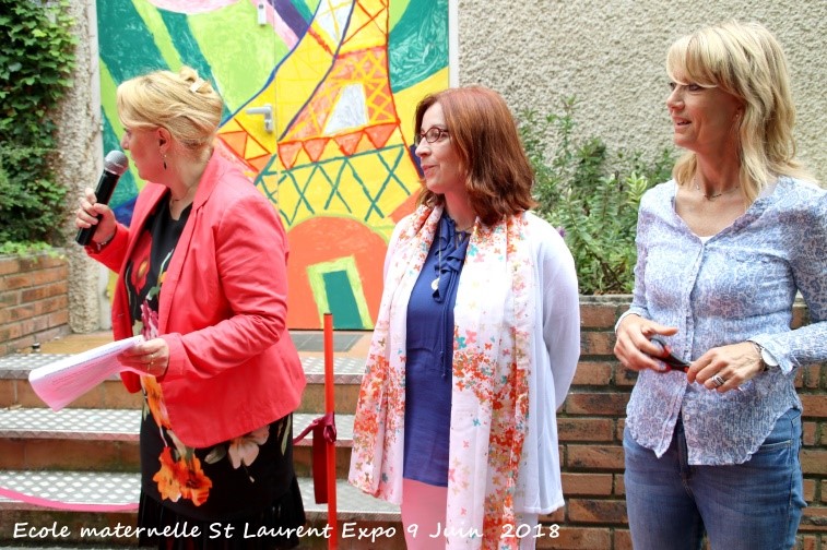 Visuel : Inauguration des  Des portes en couleur  au Prlong